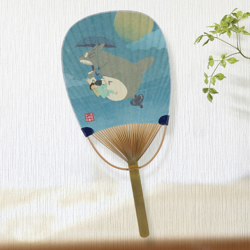 Accessories - Bamboo Fan Flying Totoro - My Neighbor Totoro