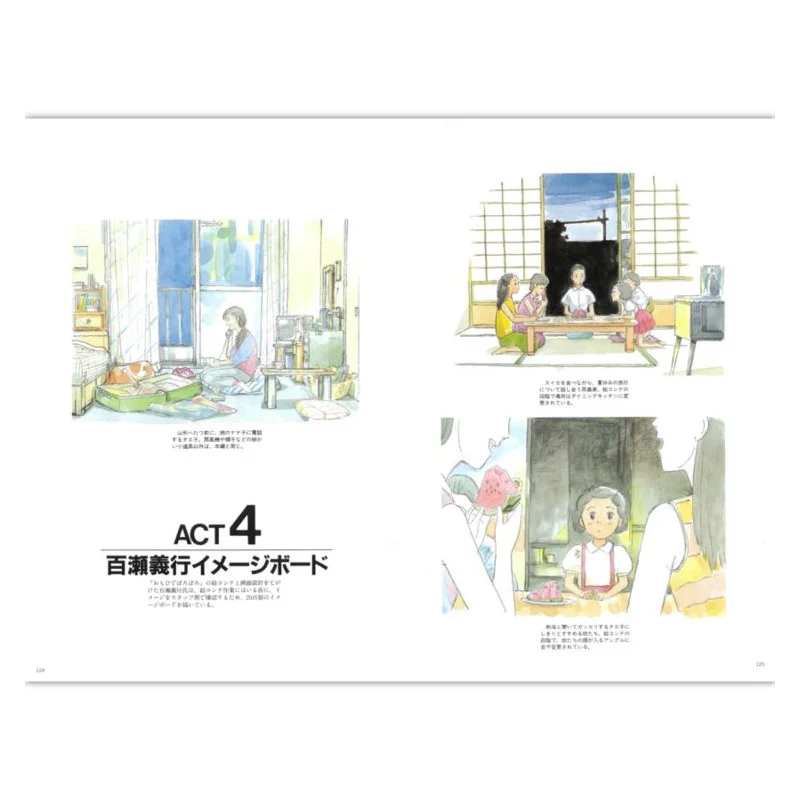 Cultura - El arte de los recuerdos gota a gota - Ghibli Artbook