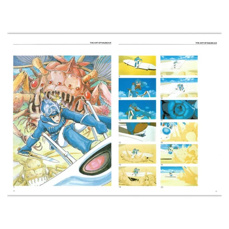 The Art of Nausicaä of the Valley of the Wind- Ghibli Artbook