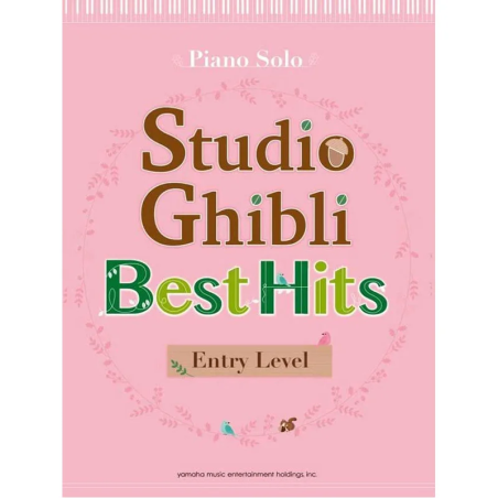 Musique - Partition Débutant Piano solo Best Hits - Studio Ghibli