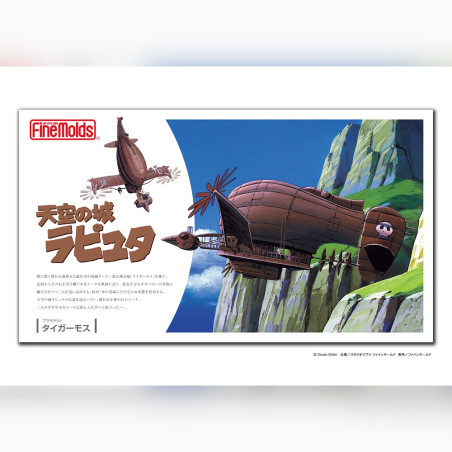 Models - Model Kit Le Tigermoth 1/20 - Castle in the Sky