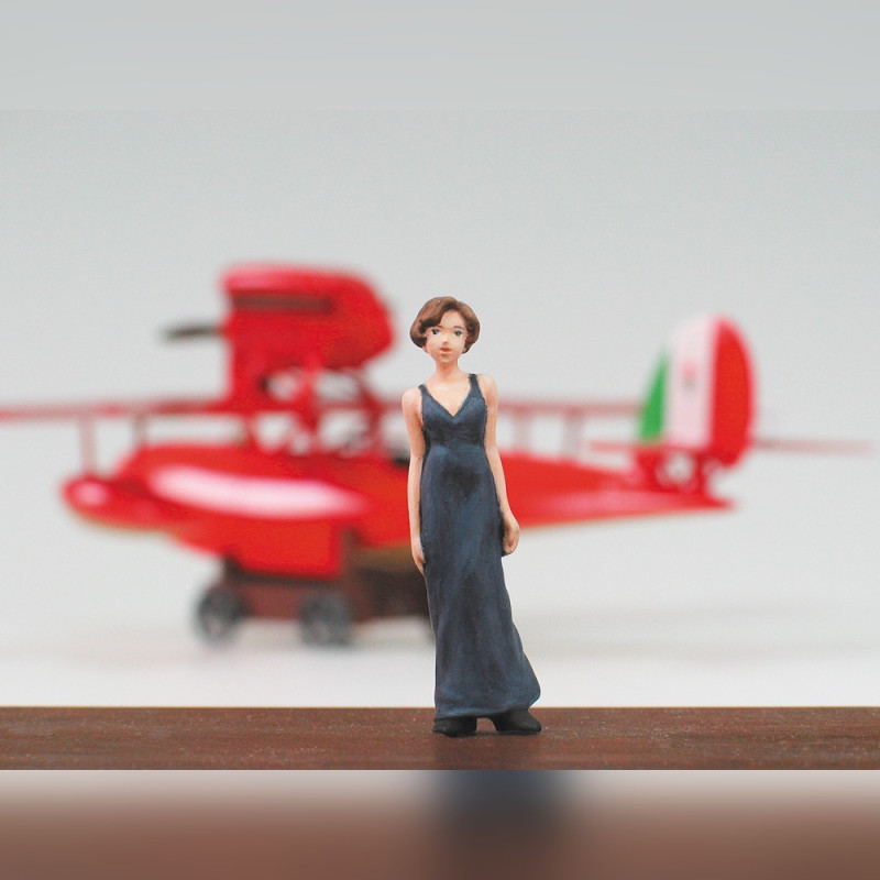Maquettes - Maquette Savoia S.21F Version 2 + fig. Gina 1/48 - Porco Rosso