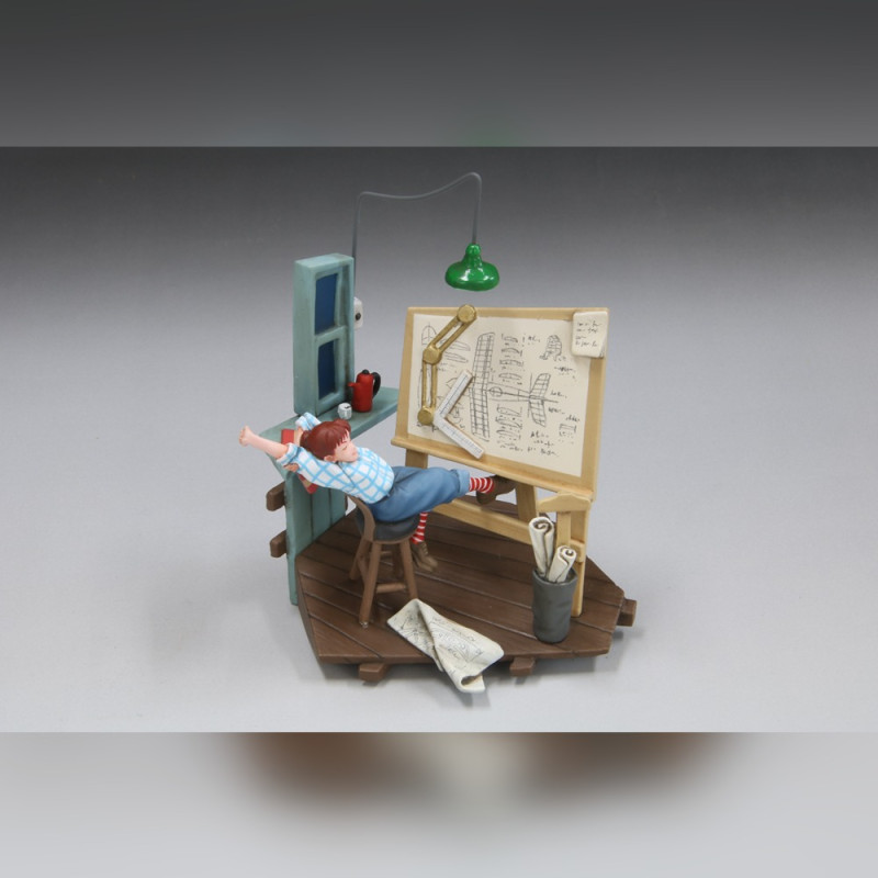 Models - Model Kit 1/48 To paint Sleepless Fio - Porco Rosso