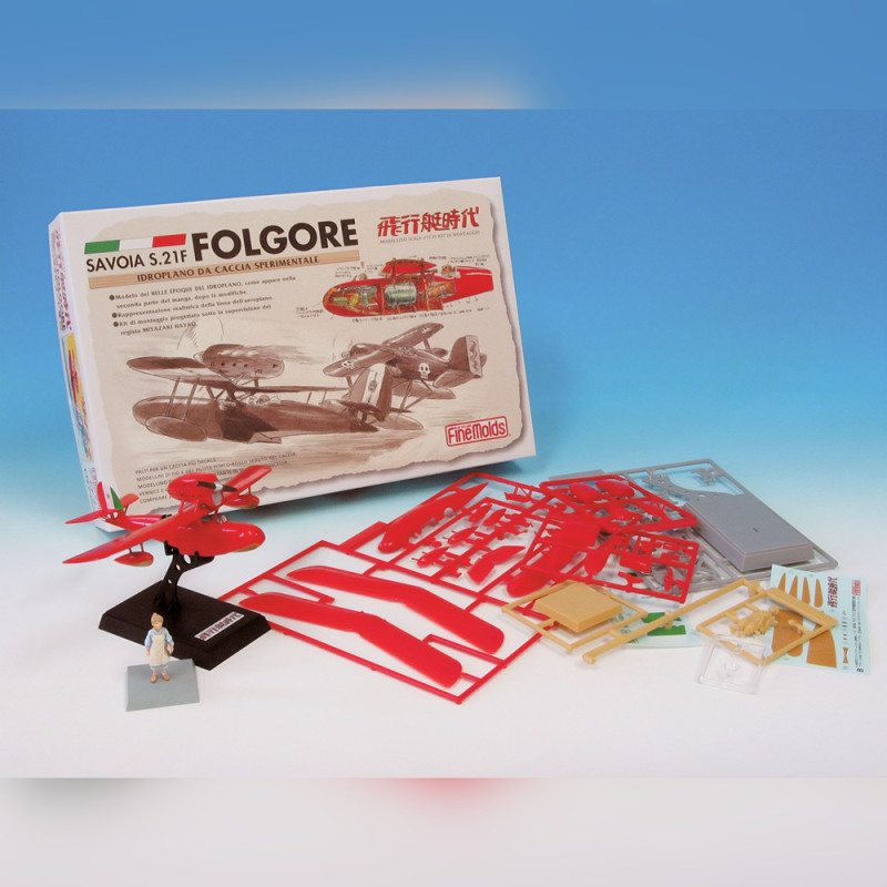 Models - Model Kit Savoia S.21F Version 2 + fig. Fio 1/72 - Porco Rosso
