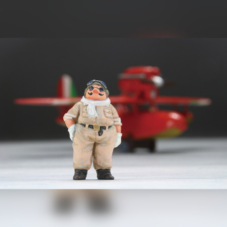 Maquettes - Model Kit Savoia S.21F Version 2 + fig. Porco 1/72 - Porco Rosso