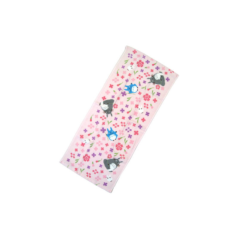 Ropa de hogar - Totoro Floral Imabari toalla de gasa de algodón 34x80cm - Mon Voisin
