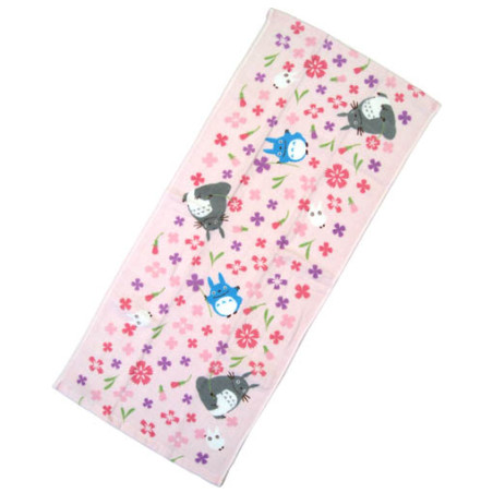 Household linen - Totoro Floral Imabari Cotton Gauze Towel 34x80cm – My Neighbor Totoro