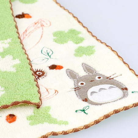 Household linen - Mini Cotton Towel Totoro's memories 25x25cm - My Totoro Neighbour