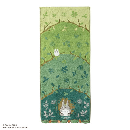Ropa de hogar - Toalla de algodón Totoro Túnel del Bosque 60x120cm - Mon Voisin Totor