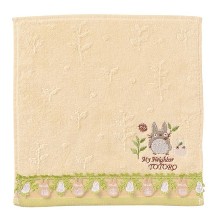 Household linen - Totoro Lace Cotton Towel 25x25cm – My Neighbor Totoro