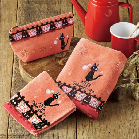 Household linen - Jiji Lace Cotton Towel 34x80cm – Kiki’s Delivery Service