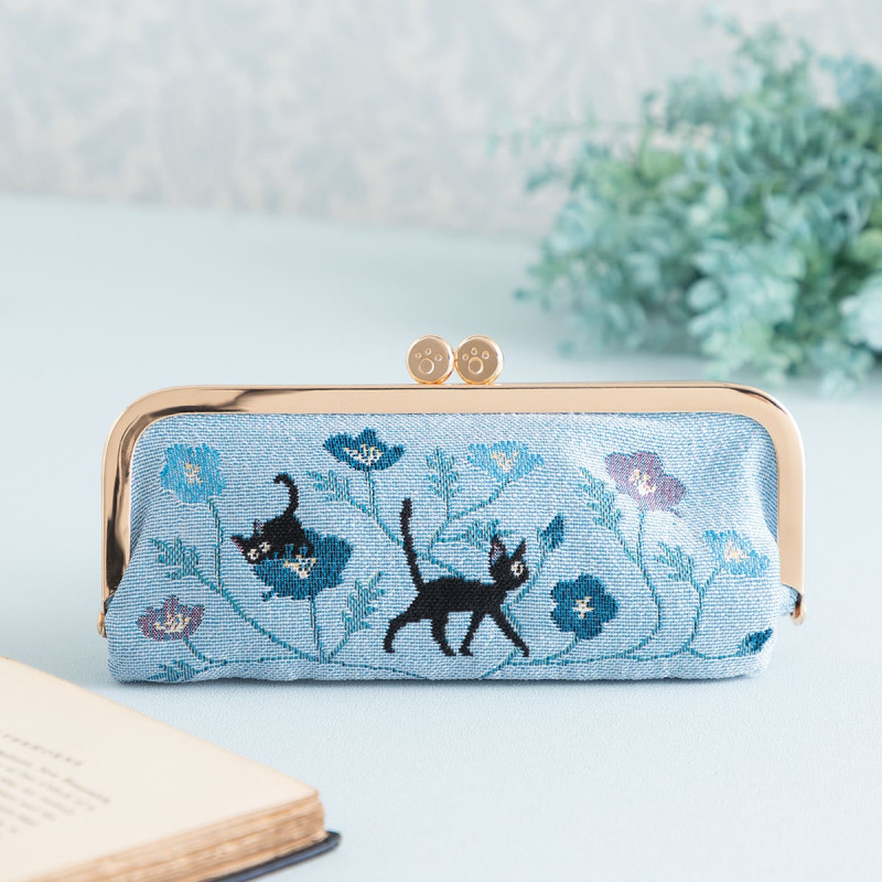 Accessories - Jiji Blue Floral Long Pouch – Kiki’s Delivery Service