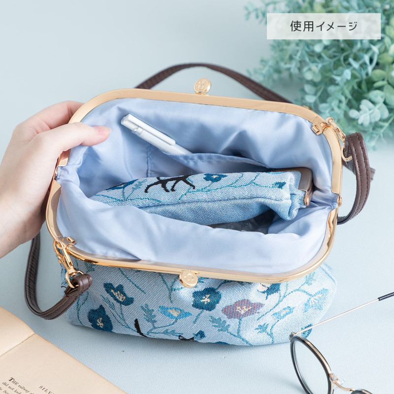 Sacs - Sacoche Jiji Fleur bleue - Kiki la petite sorcière