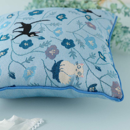 Furniture - Jiji Blue Floral Cushion 30x30cm – Kiki’s Delivery Service