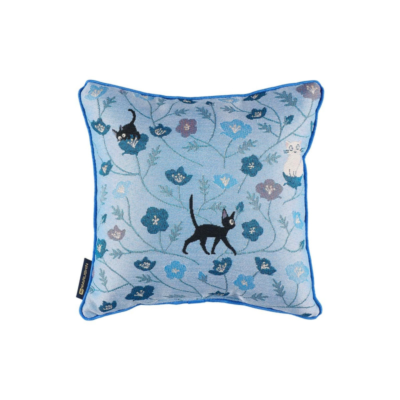 Furniture - Jiji Blue Floral Cushion 30x30cm – Kiki’s Delivery Service