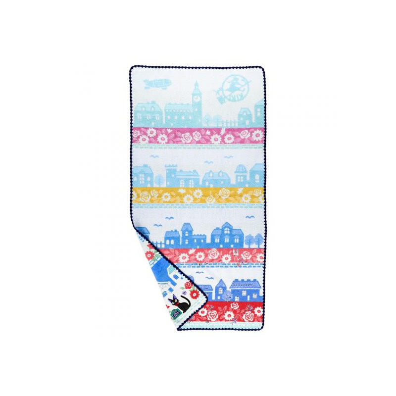 Ropa de hogar - Toalla de algodón Jiji Ciel Bleu de Koriko 60x120cm - Nicky la Petite