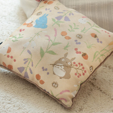 Furniture - Totoro Autumn Moment Cushion 30x30cm – My Neighbor Totoro