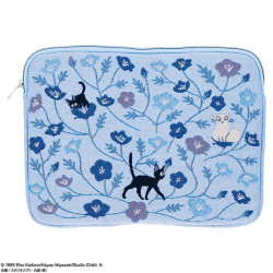 Accessories - Jiji Flower Blue Pouch – Kiki’s Delivery Service