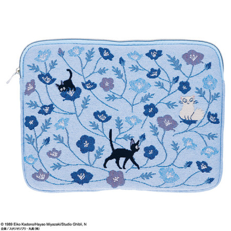 Accessories - Jiji Flower Blue Pouch – Kiki’s Delivery Service