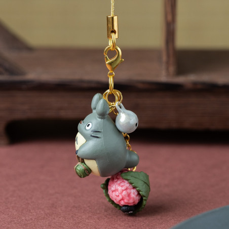 Llavero con correa - Strap Totoro Sakura Mochi - Mon Voisin Totoro