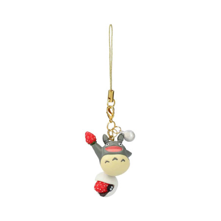 Llavero con correa - Strap Totoro Daifuku Fraise - Mon Voisin Totoro