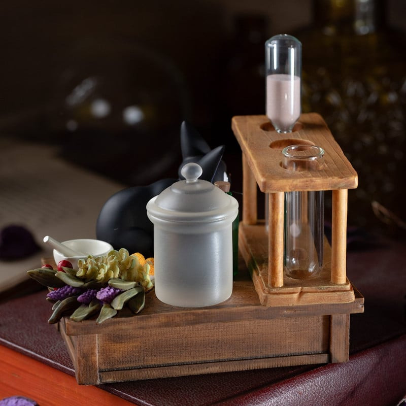 Statues - Jiji Sand Timer Diorama - Kiki’s Delivery Service