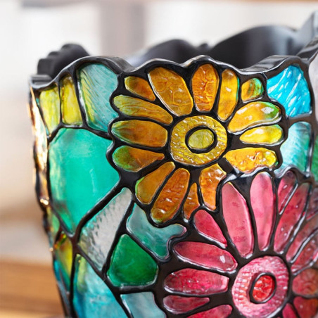 Decoraciones - Planter Vitrail Jiji - Kiki la Petite Sorcière