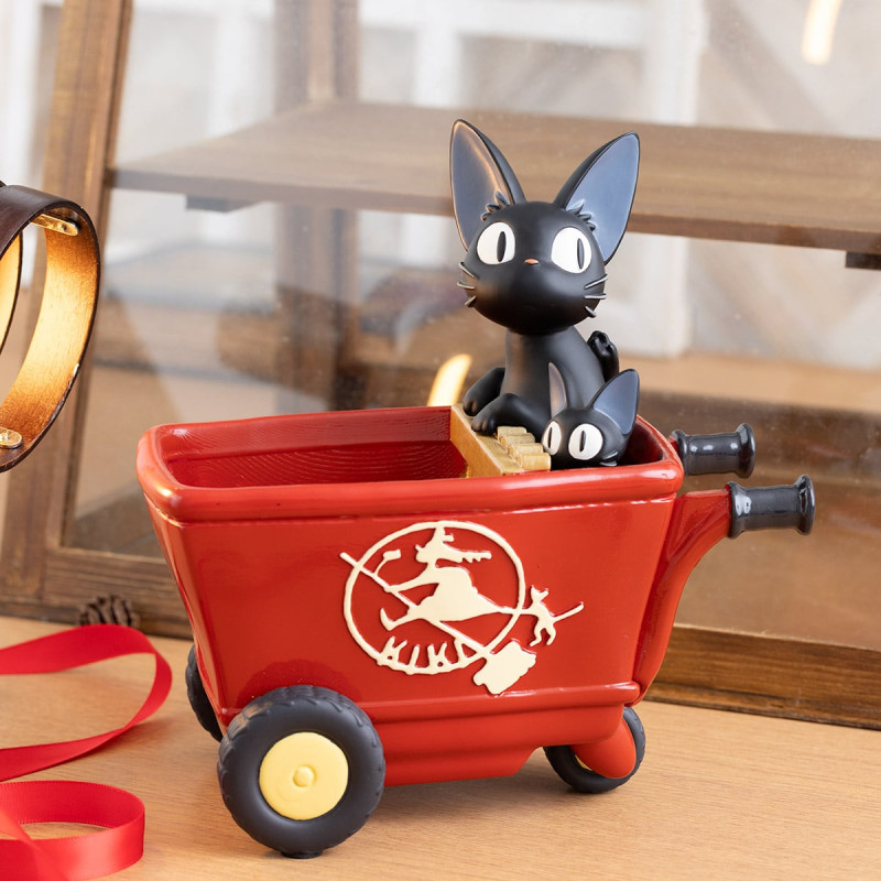 Décoration - Planter Jiji Chariot Rouge - Kiki la petite sorcière