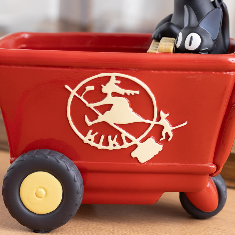 Décoration - Planter Jiji Chariot Rouge - Kiki la petite sorcière