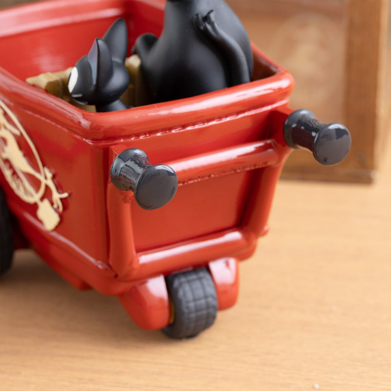 Décoration - Planter Jiji Chariot Rouge - Kiki la petite sorcière