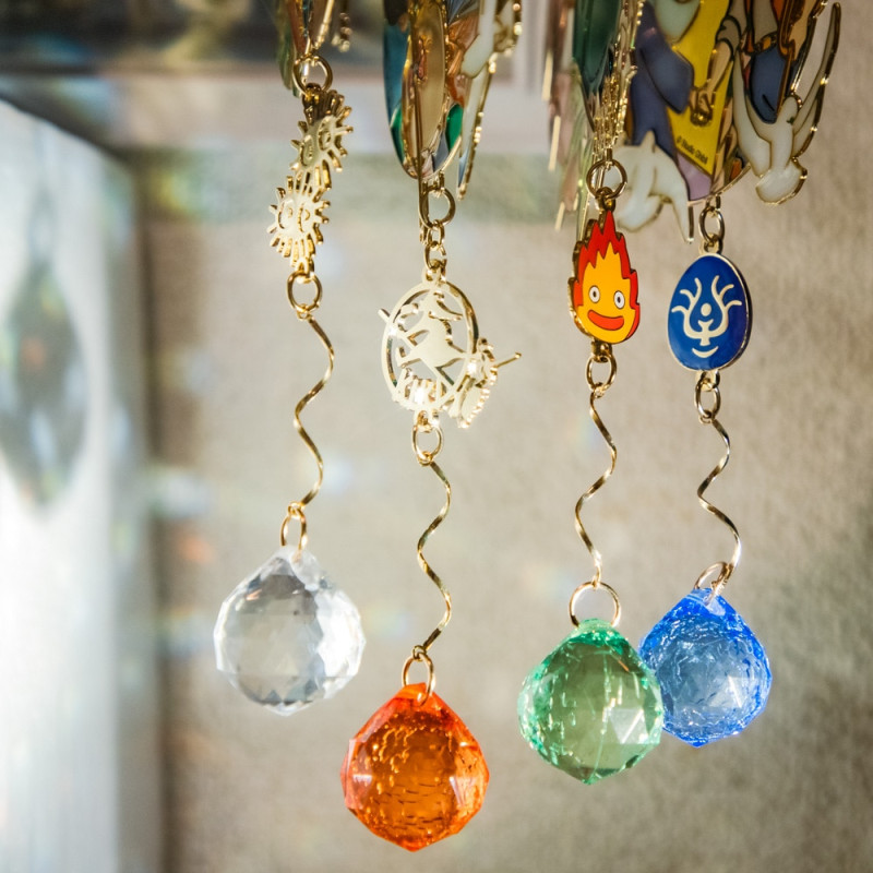 Decoraciones - Parasol de vidrieras Sheeta & Pazu - El castillo en el cielo