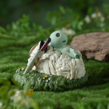 Décoration - Table Clock San’s Mask & Kodama - Princess Mononoke