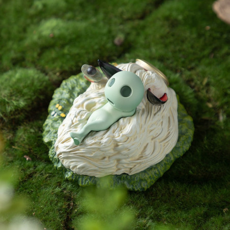 Décoration - Table Clock San’s Mask & Kodama - Princess Mononoke