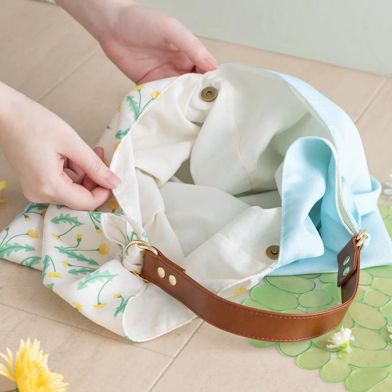 Bags - Totoro Cloth bag with Dandelion embroidery - My Neighbor Totoro