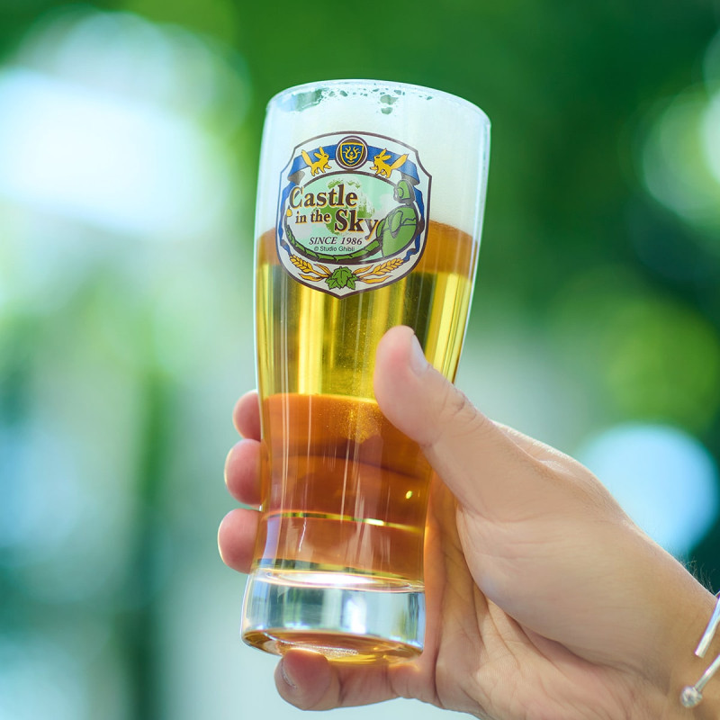 Cocina y vajilla - Vaso de cerveza - El castillo en el cielo