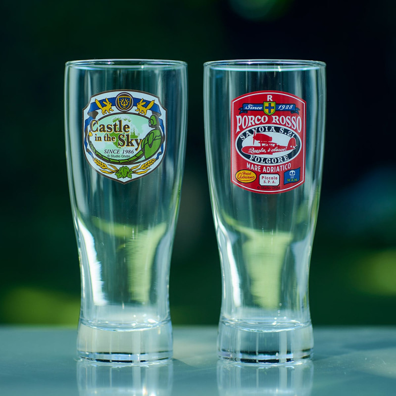 Cocina y vajilla - Vaso de cerveza - El castillo en el cielo