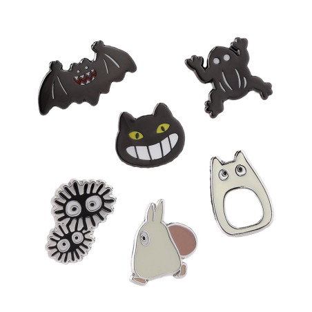 Jewellery - Set of 6 clipped Earrings Totoro opening - My Neighbor Totoro
