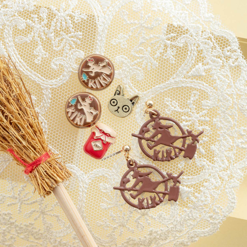 Jewellery - Set of 6 clipped Earrings Kiki - Kiki’s Delivery Service