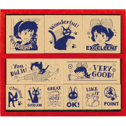 Small equipment - Wooden Reward Stamp set - Kiki’s Delivery Service