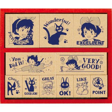 Small equipment - Wooden Reward Stamp set - Kiki’s Delivery Service