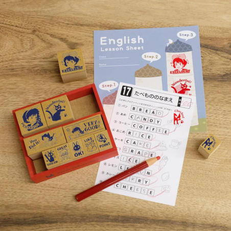 Small equipment - Wooden Reward Stamp set - Kiki’s Delivery Service