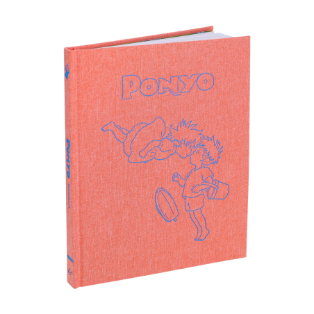 Notebooks and Notepads - Ponyo Cloth Notebook - Ponyo on the Cliff