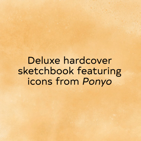 Notebooks and Notepads - Ponyo Cloth Notebook - Ponyo on the Cliff