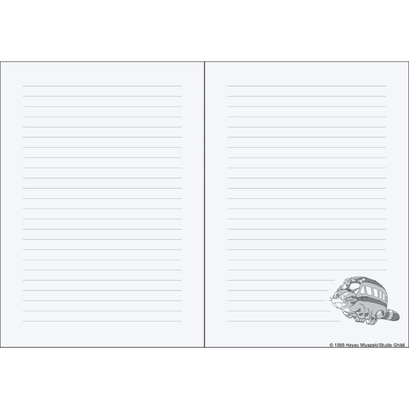 Notebooks and Notepads - Catbus Notebook - My Neighbor Totoro