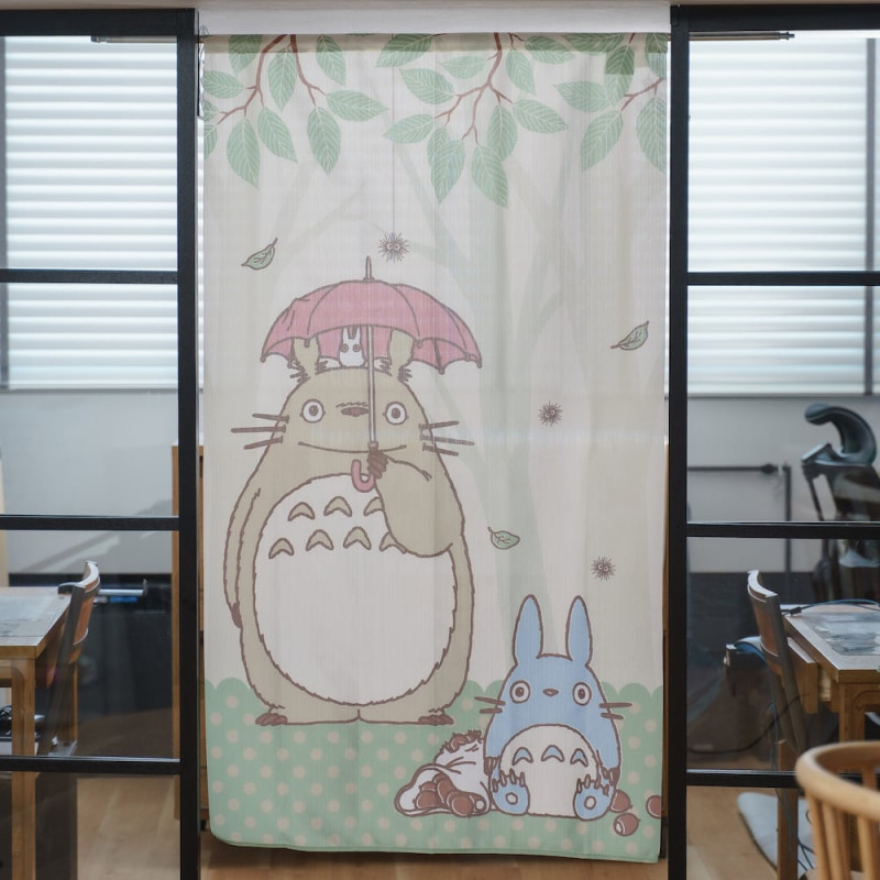 Curtains - Totoro Noren curtains In the forest - My Neighbor Totoro