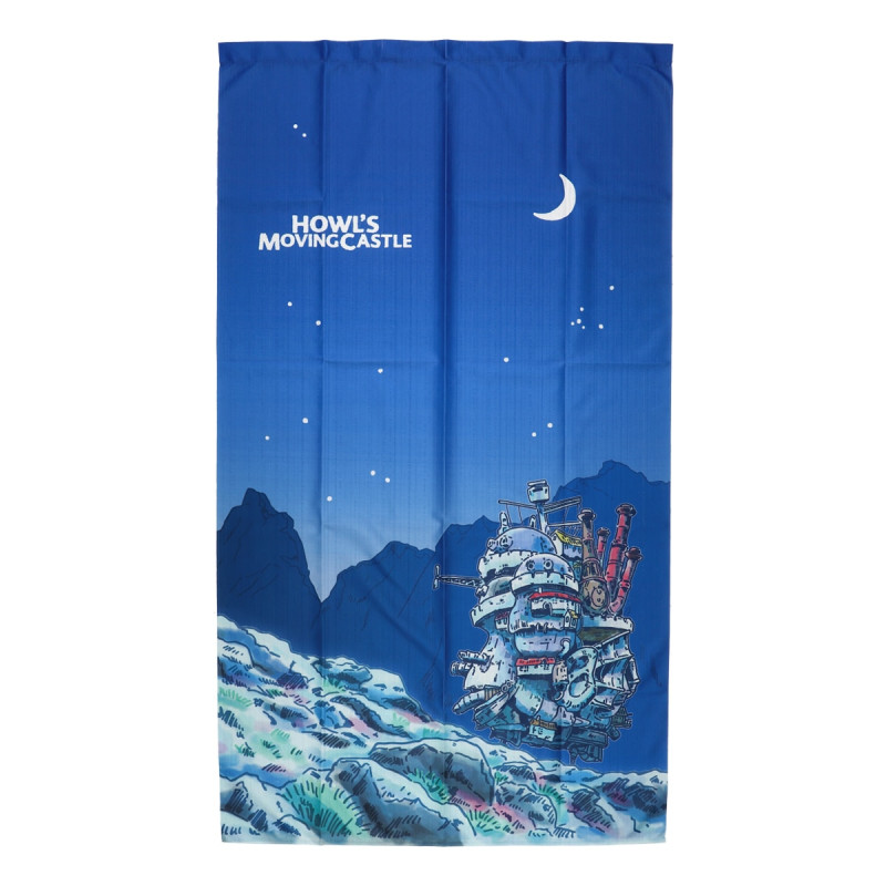 Curtains - Noren curtains Moonlit night - Howl’s Moving Castle