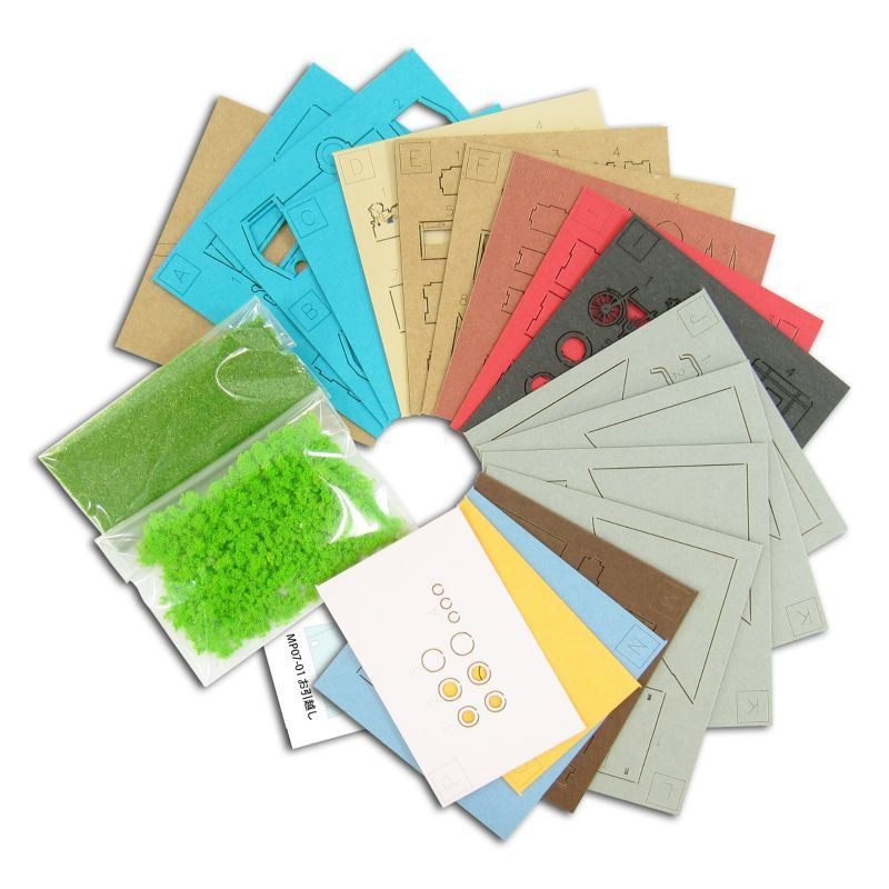 Paper Theaters - Paper Craft Mini Moving Day - My Neighbor Totoro