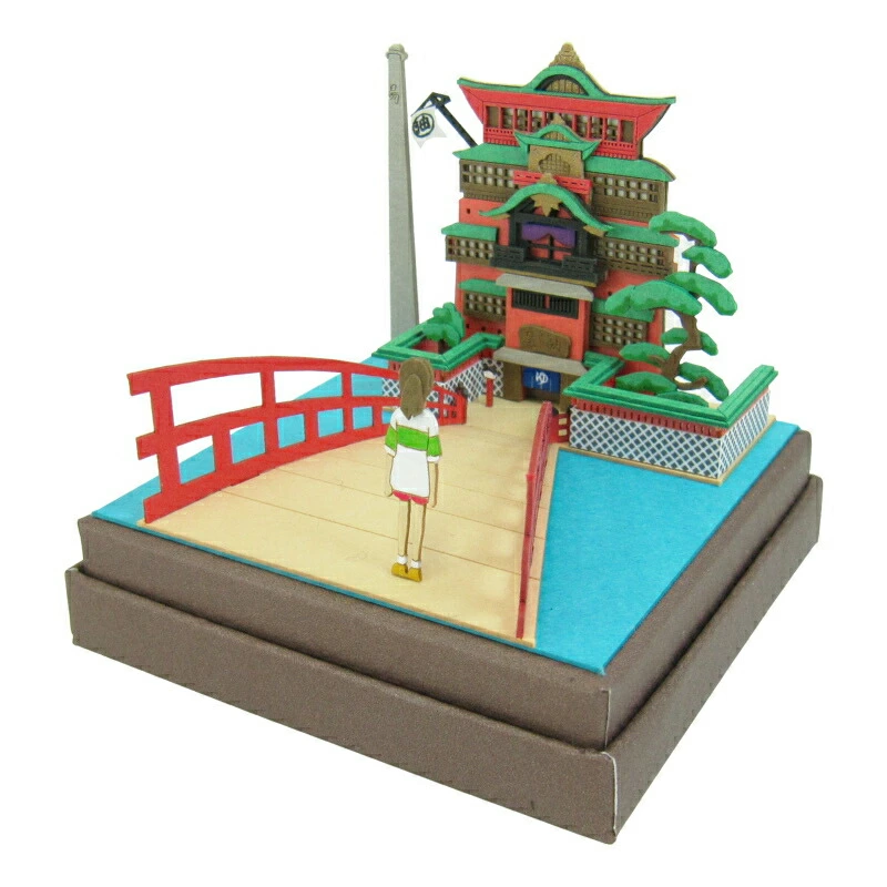 Théâtres de papier - Diorama papier mini Aburaya - Le Voyage de Chihiro