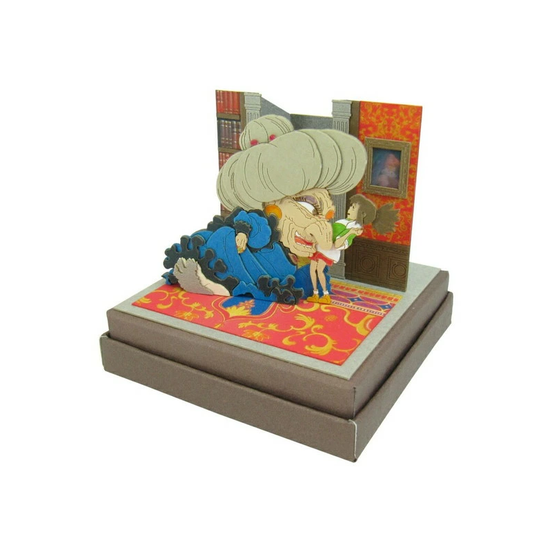 Paper Theaters - Paper Craft Mini Yubaba and Chihiro - Spirited Away