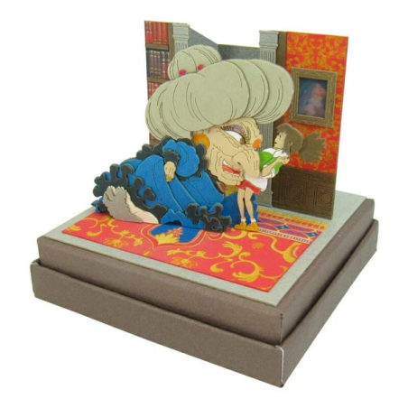 Paper Theaters - Paper Craft Mini Yubaba and Chihiro - Spirited Away